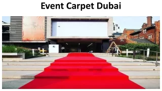 event carpet dubai