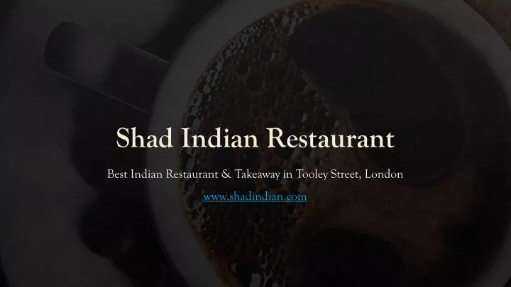 shad indian restaurant