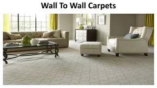 wall to wall carpets