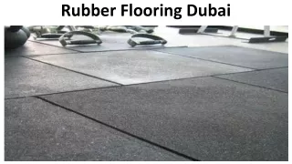rubber flooring dubai