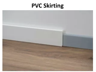 pvc skirting