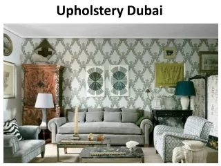 upholstery dubai