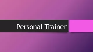 Personal Trainer