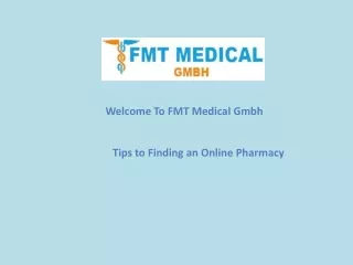 Tips to Finding an Online Pharmacy