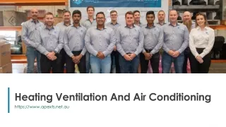 heating ventilation and air conditioning