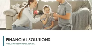 financial solutions