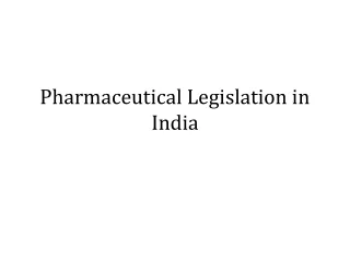 Pharmaceutical jurisprudence