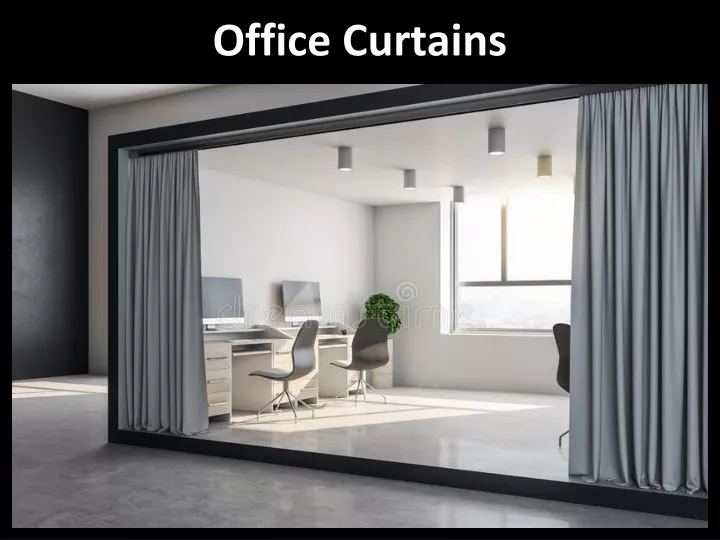 office curtains