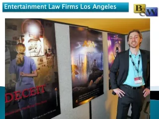 Entertainment Law Firms Los Angeles