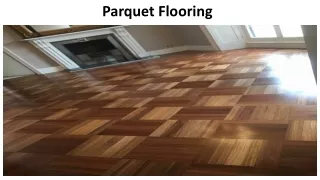 parquet flooring