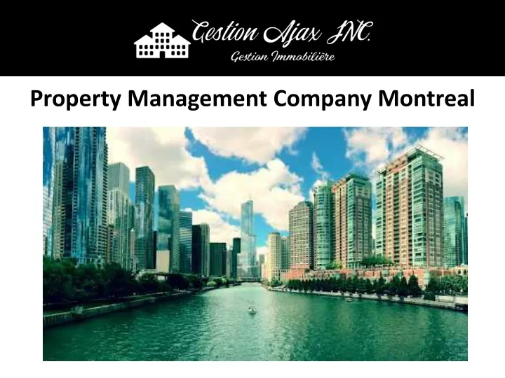 property management company montreal