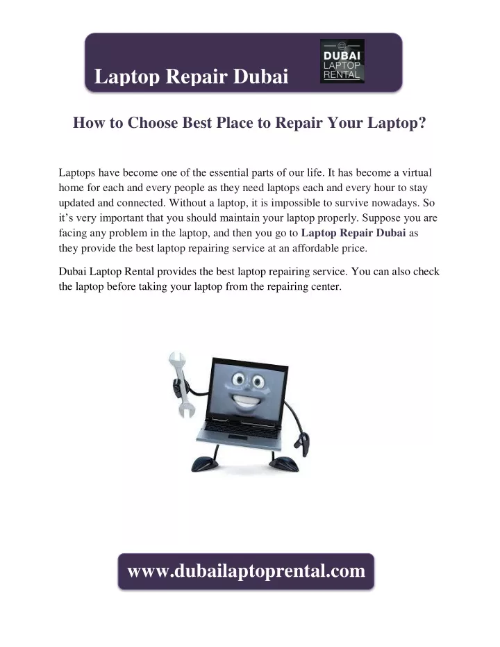 laptop repair dubai