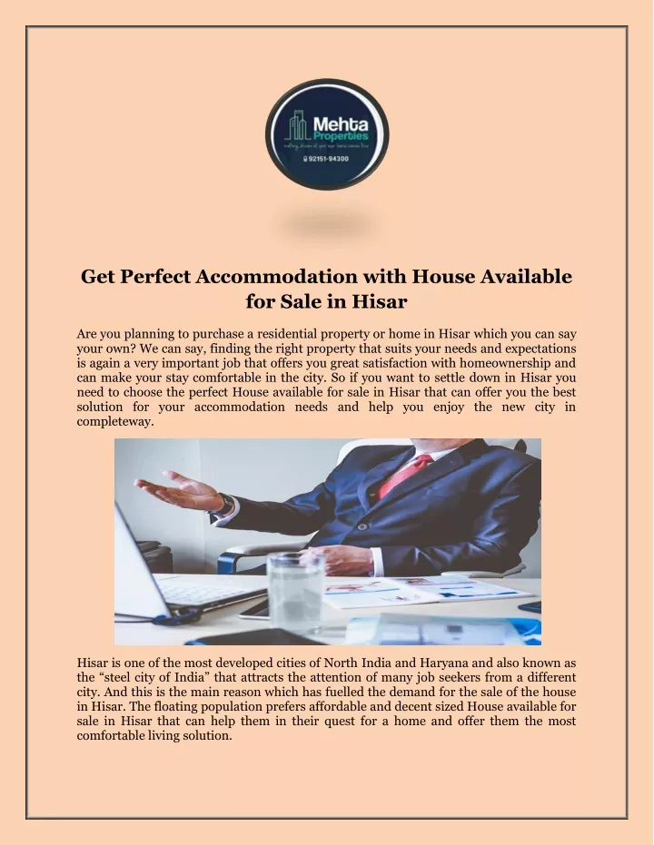 get perfect accommodation with house available