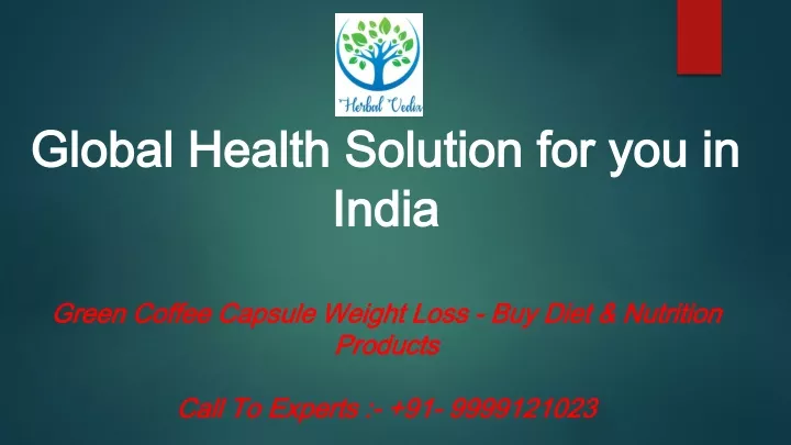 global health solution for you in india green