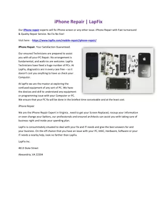 iphone repair lapfix