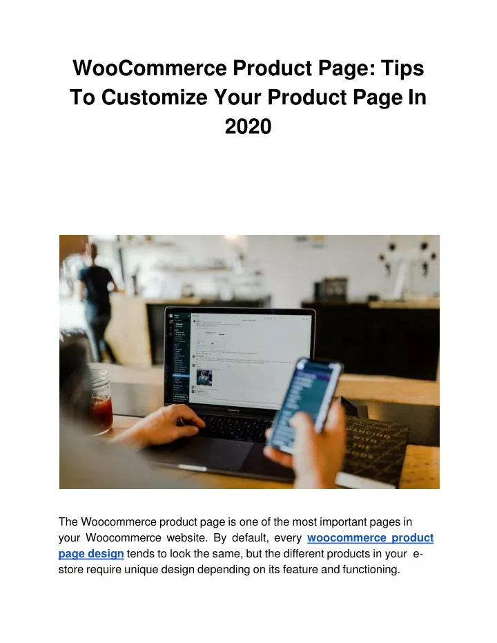woocommerce product page tips to customize your product page in 2020