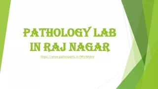 pathology lab in raj nagar
