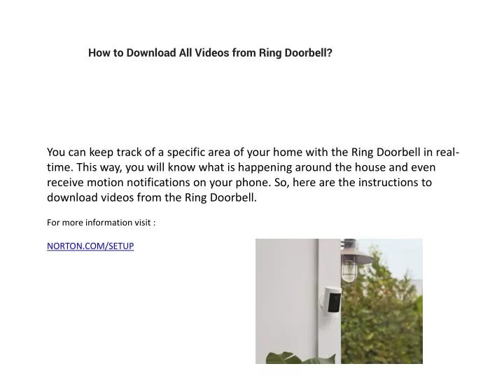 how to download all videos from ring doorbell