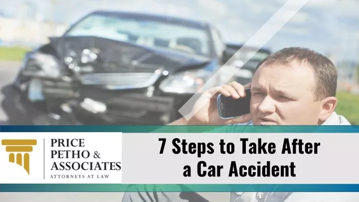 7 steps to take after a car accident