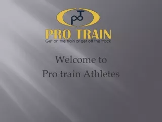 Pro Train Athletes