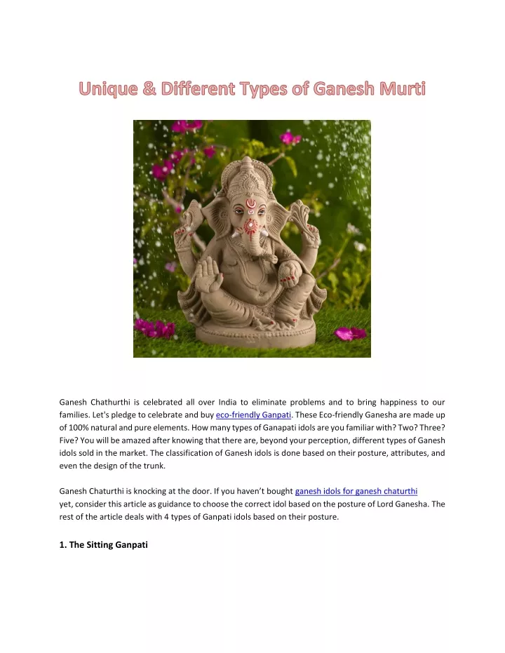 ganesh chathurthi is celebrated all over india