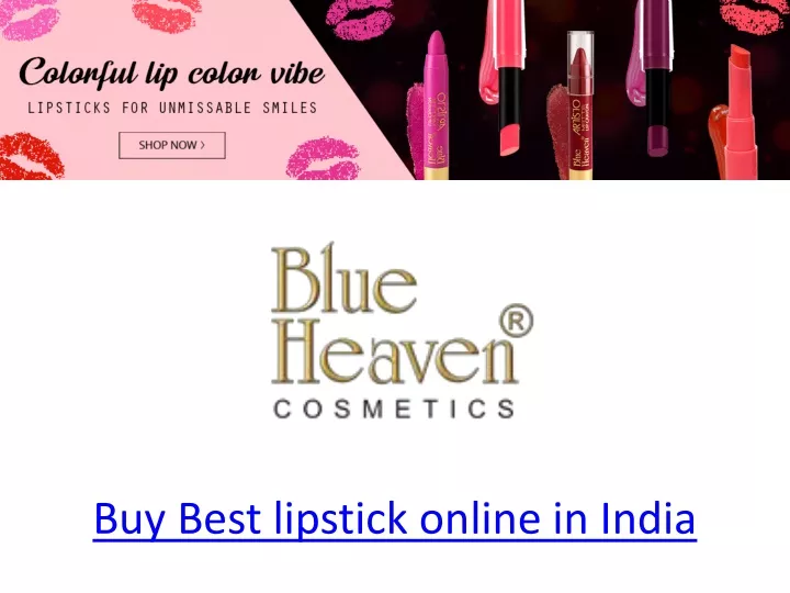 buy best lipstick online in india