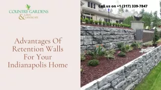 Advantages Of Retention Walls For Your Indianapolis Home