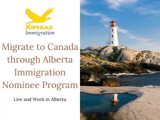 Migrate to Canada Through Alberta Immigration Nominee Program