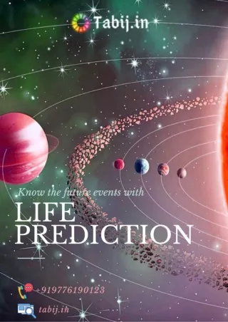 Detailed life predictions free for a happy tomorrow