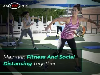 Maintain Fitness And Social Distancing Together