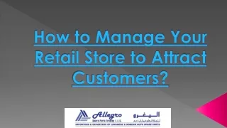 Buy Auto Spare Parts Online in UAE | Car Parts | Allegro Middle East