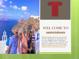wel come to santorinitours
