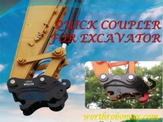 Quick Coupler For Excavator