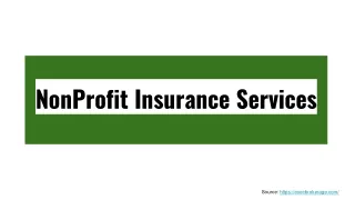 NonProfit Insurance Services