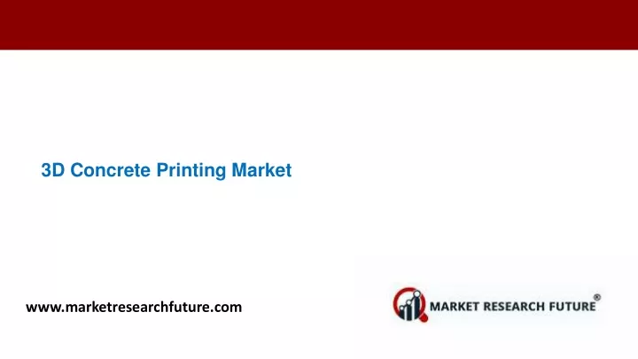 3d concrete printing market