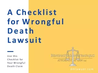 a checklist