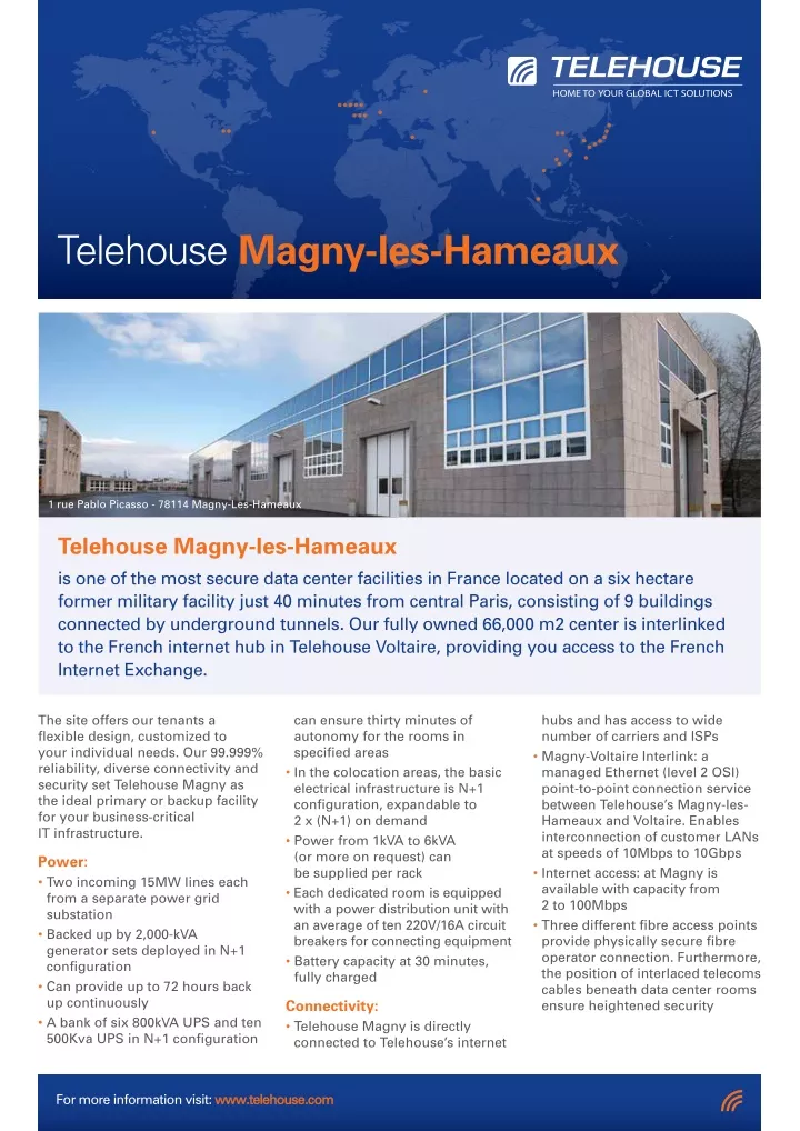 telehouse magny les hameaux