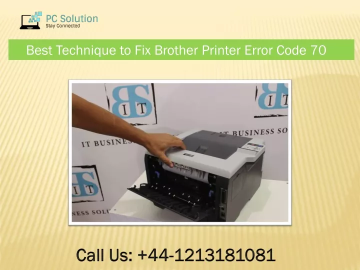 best technique to fix brother printer error code