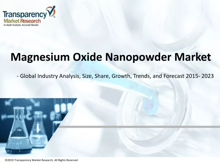 magnesium oxide nanopowder market