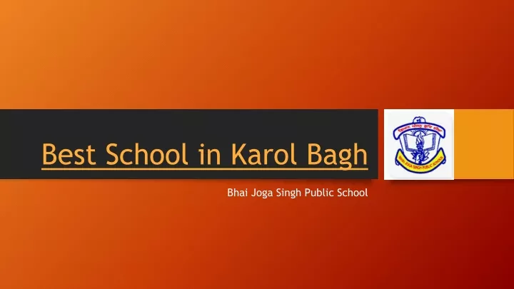 best school in karol bagh