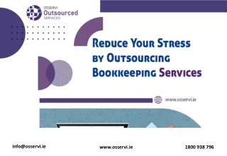 Reduce your stress by outsourcing bookkeeping services