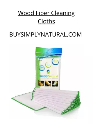 Natural Cleaning Cloths