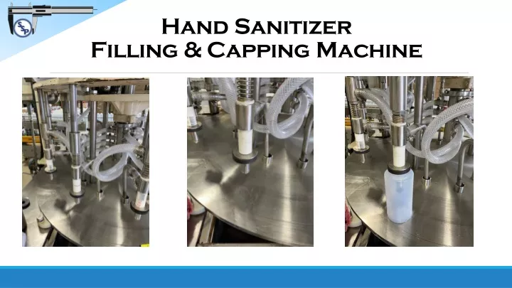 hand sanitizer filling capping m achine