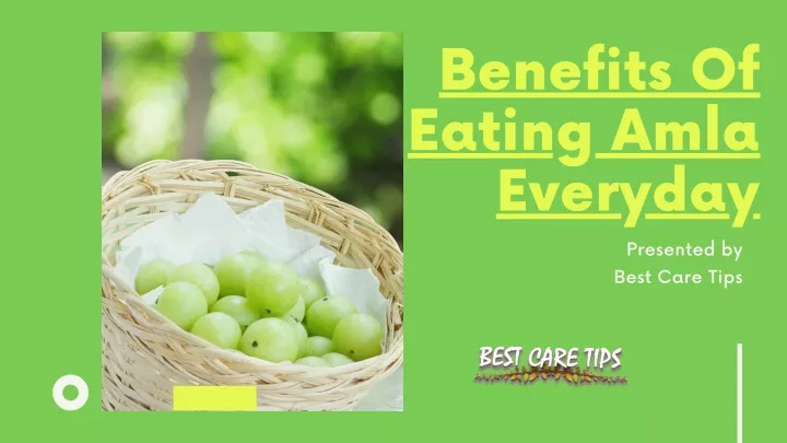 benefits of eating amla everyday