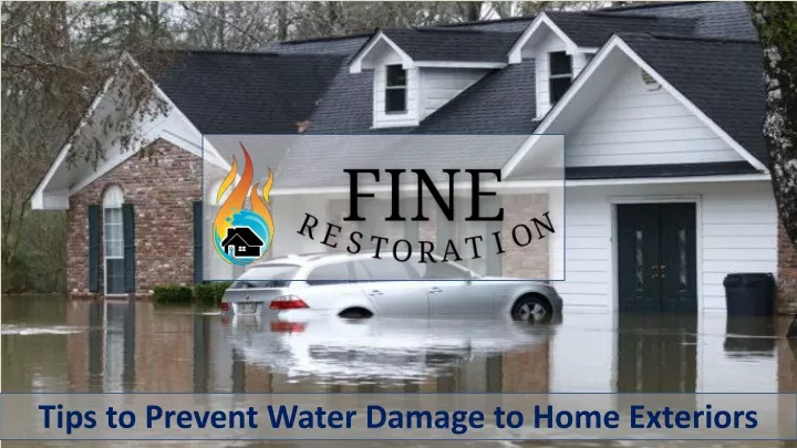 tips to prevent water damage to home exteriors