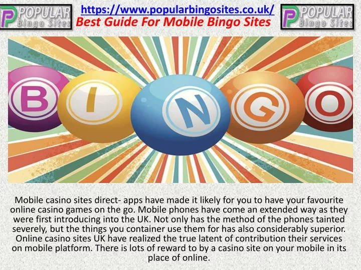 best guide for mobile bingo sites
