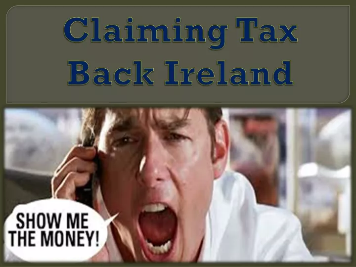 claiming tax back ireland
