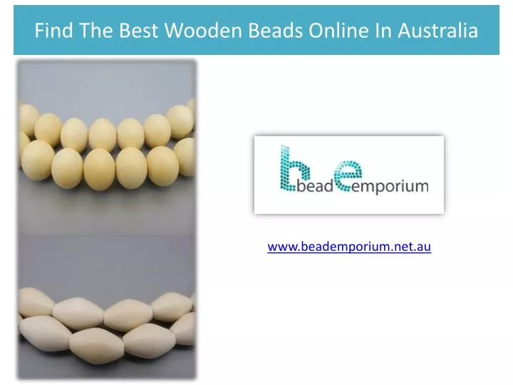 find the best wooden beads online in australia