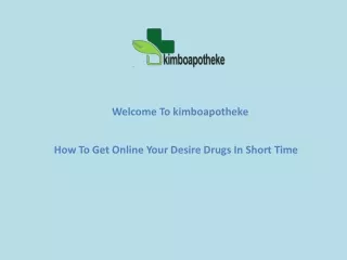 How To Get Online Your Desire Drugs In Short Time