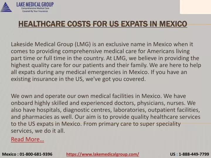 healthcare costs for us expats in mexico